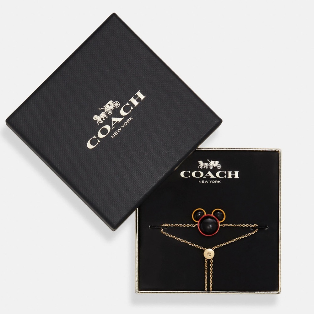Coach: Disney Mickey Mouse x Keith Haring Slide Bracelet - Picture 2 of 3